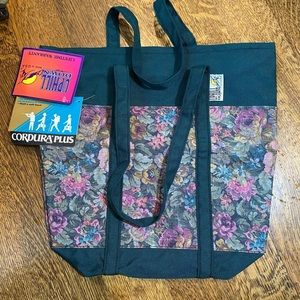 Uphill/Down cordura tote, NWT